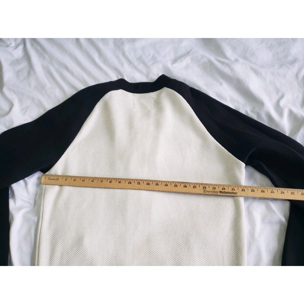 Scotch & Soda Black and White Bomber Jacket - Picture 13 of 14